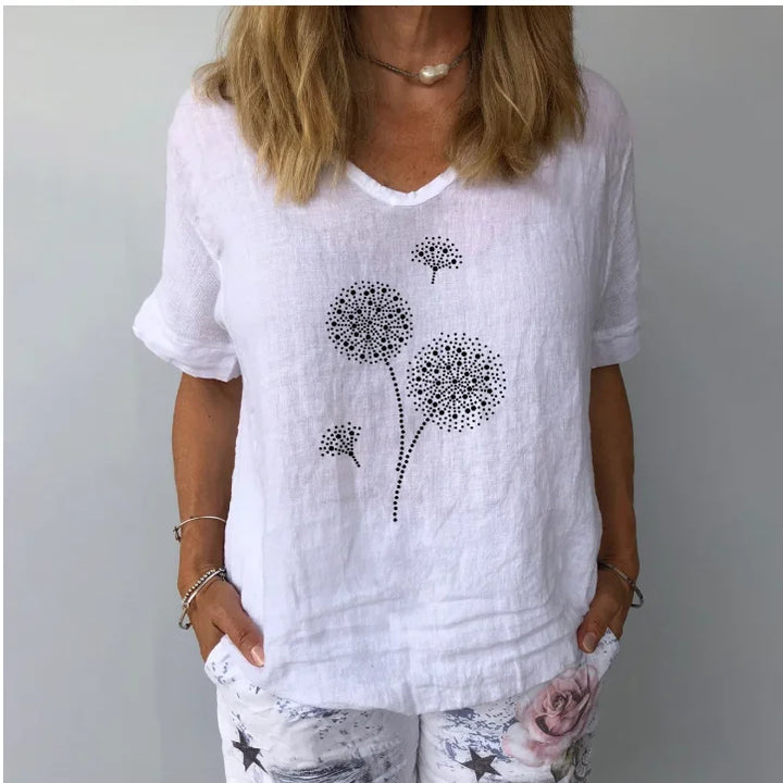 Petra - Airy Cotton Blouse