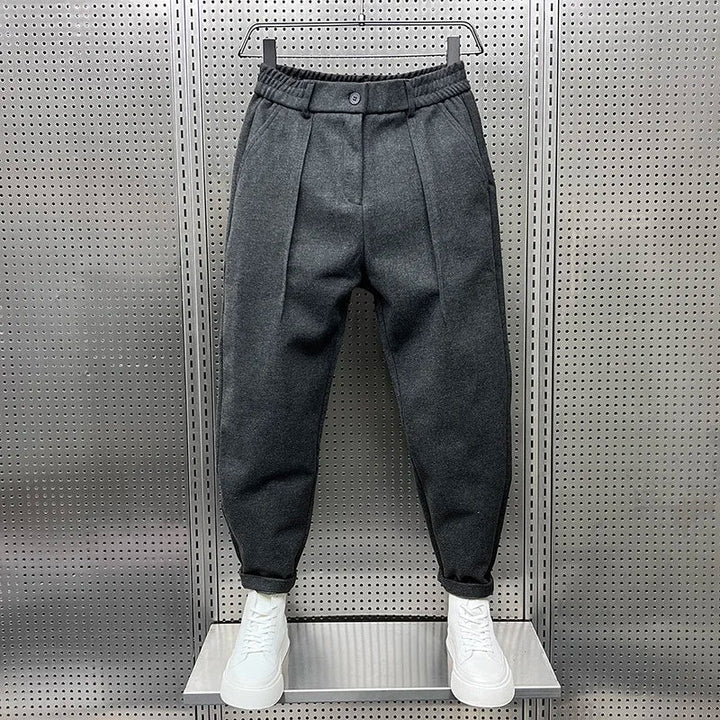 Gabe - Refined Melange Trousers
