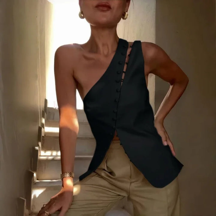 Tiffany - Sleek Silk Blouse
