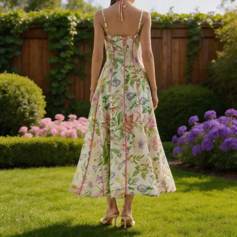 Vienna - Airy Floral Midi Dress