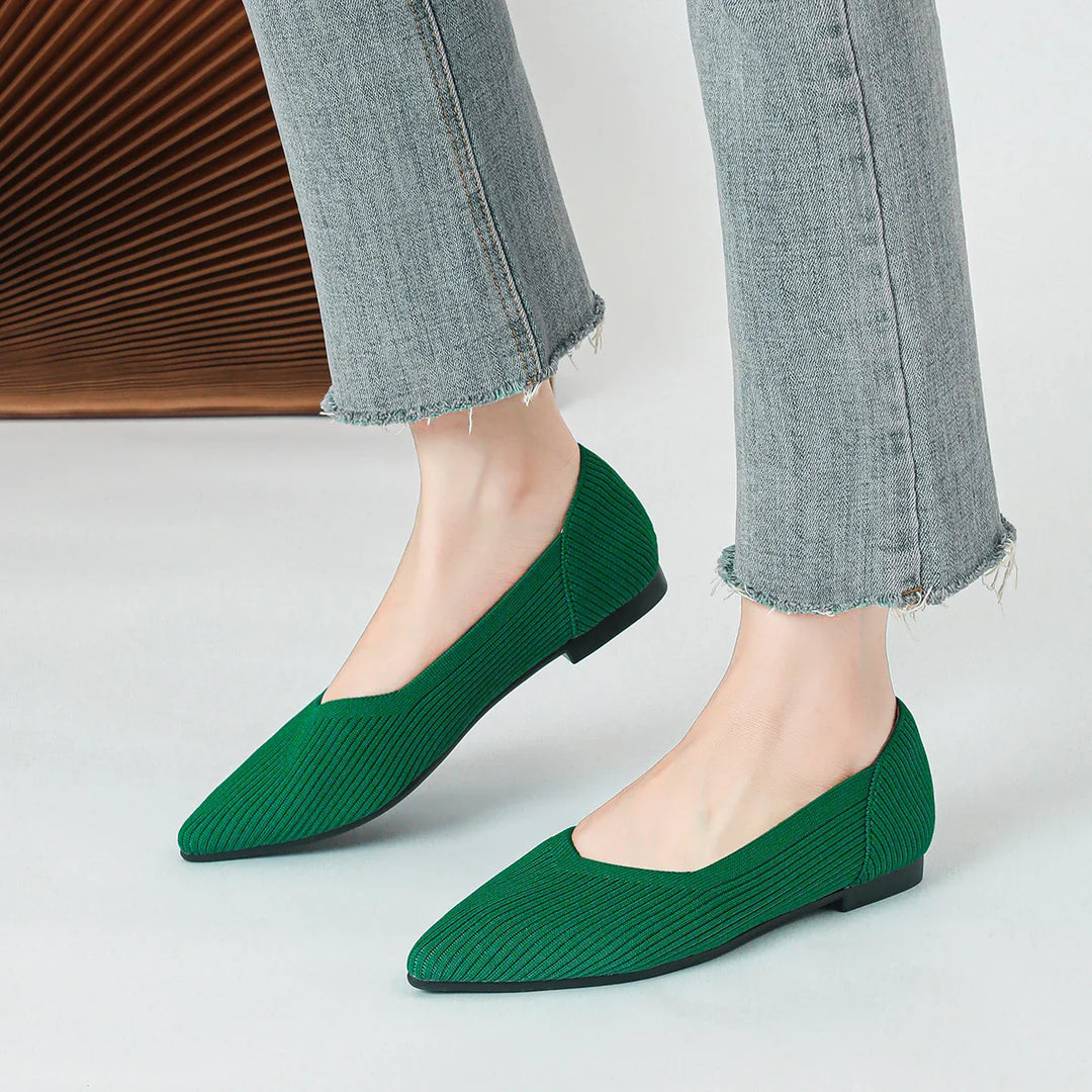 Quarrie - Soft Ribbed Flats