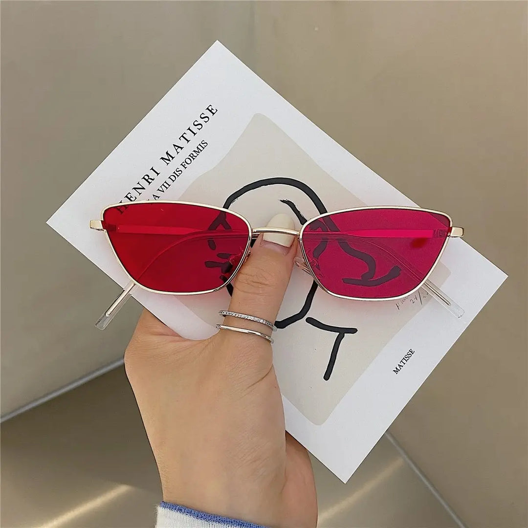 Odette - Sleek Metallic Sunglasses