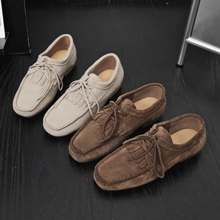 Farrah - Soft Suede Flats