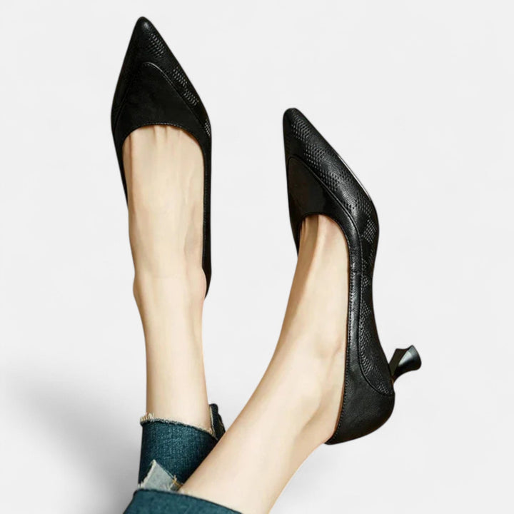 Harley - Sleek Leather Heels