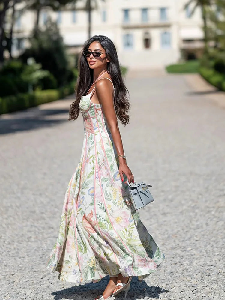 Julia - Elegant Floral Dress