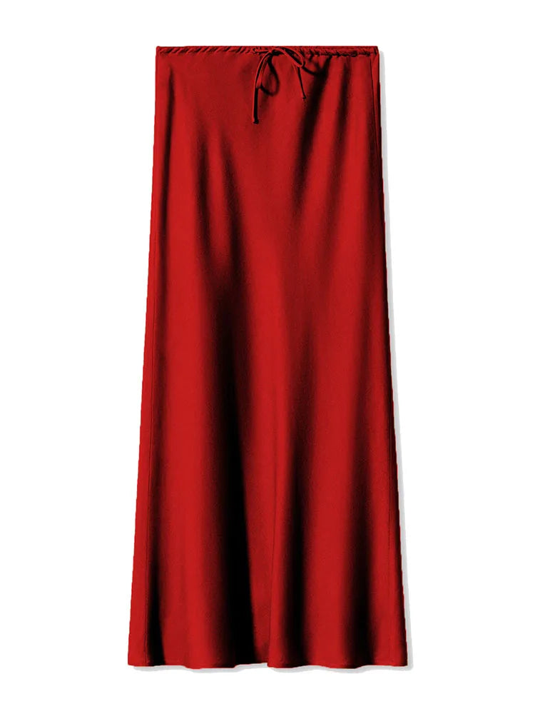 Harper - Luxurious Satin Skirt