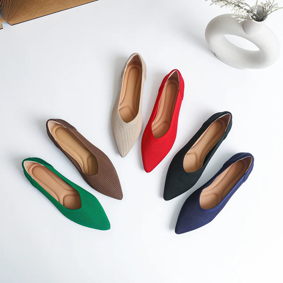 Quarrie - Soft Ribbed Flats