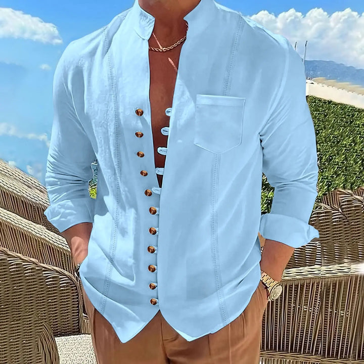 Luther - Sleek Linen Shirt