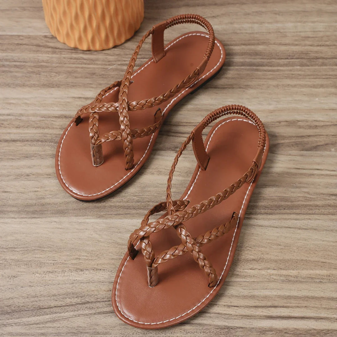 Annie - Chic Braided Sandals