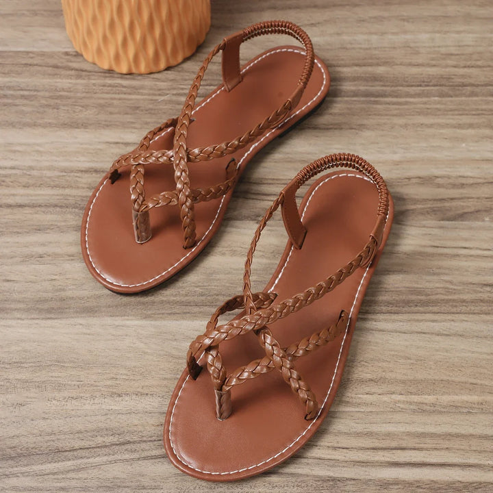 Annie - Chic Braided Sandals
