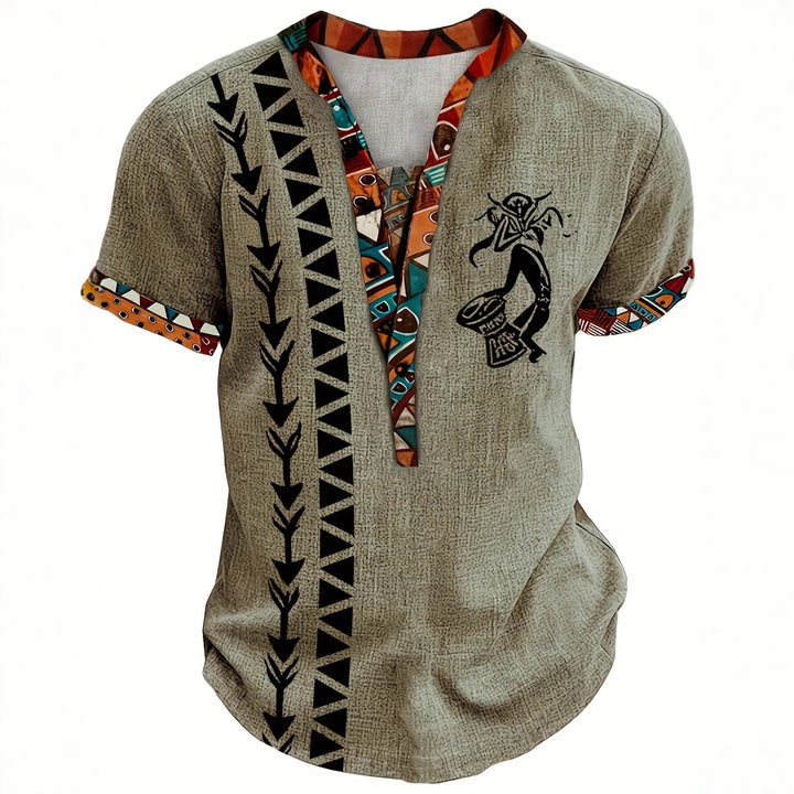 Franklin - Soft Tribal Print Shirt