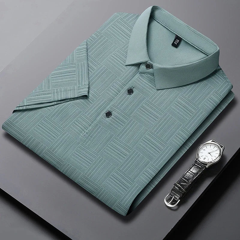 Colby - Polished Geometric Polo