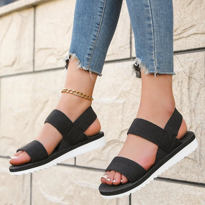 Julia - Sporty Woven Sandals