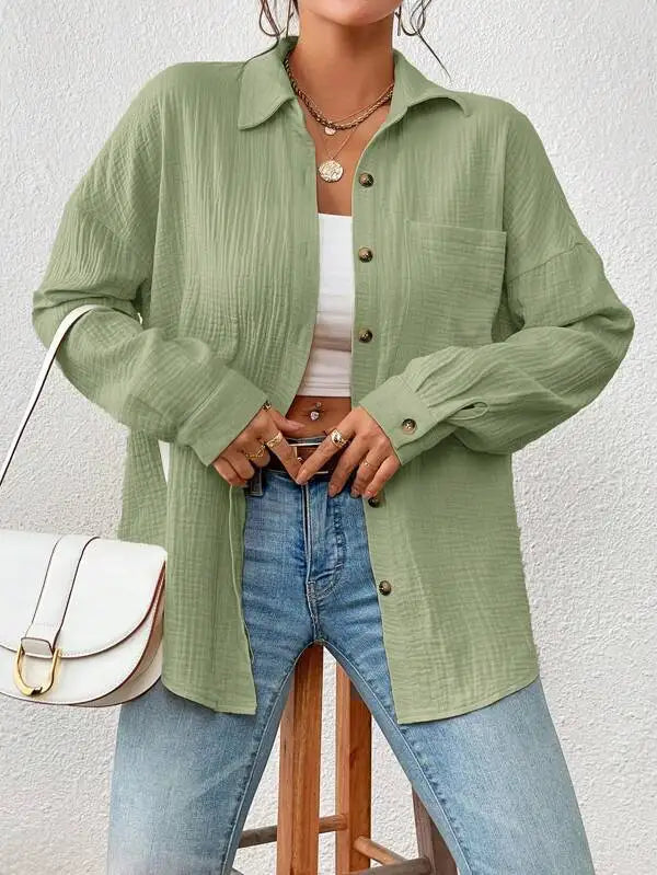 Roxanne - Breezy Cotton Shirt
