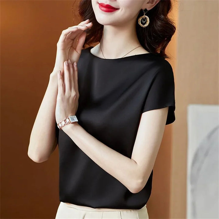 Unice - Silky Satin Blouse
