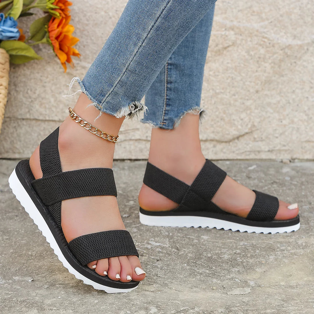 Julia - Sporty Woven Sandals