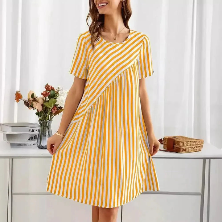 Chloe - Soft Stripe Dress