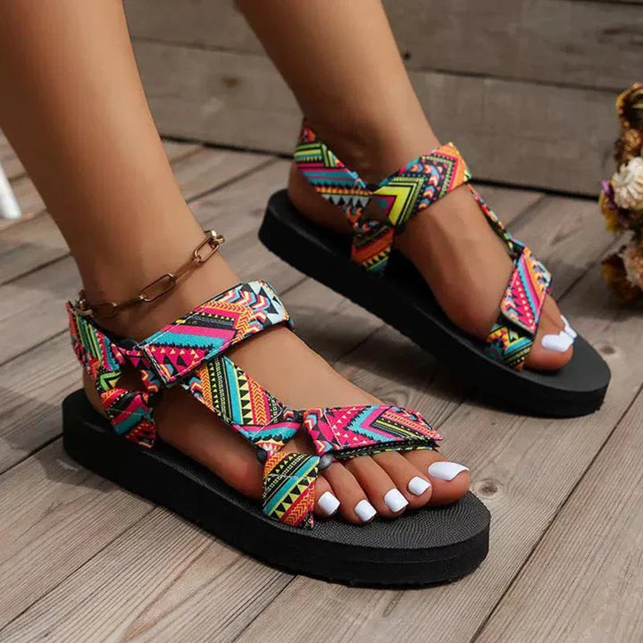 Lydia - Vibrant Comfort Sandals