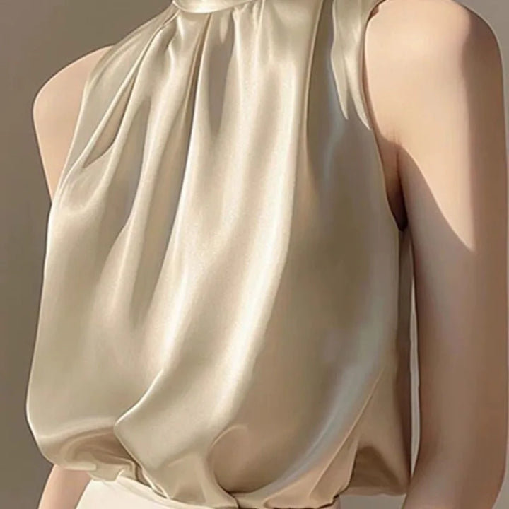 Greta - Luxurious Silk Blouse