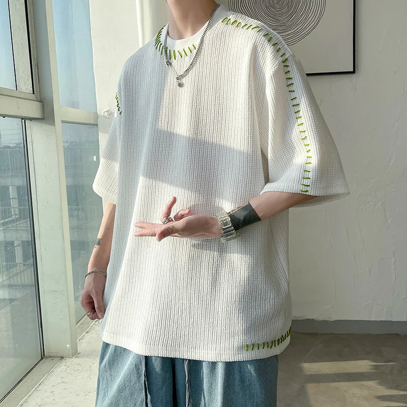 Vaughn - Relaxed Waffle Shirt