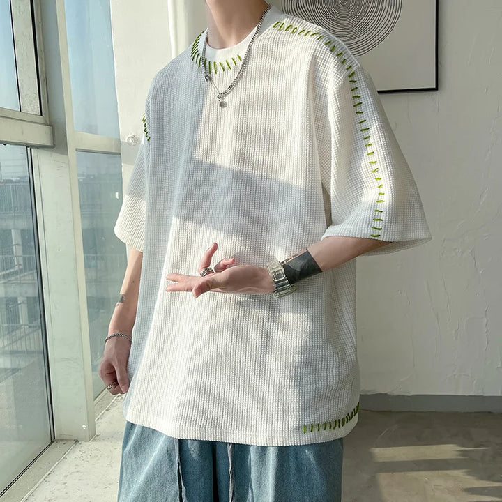 Vaughn - Relaxed Waffle Shirt