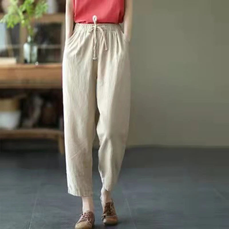 Valeria - Soft Linen Pants