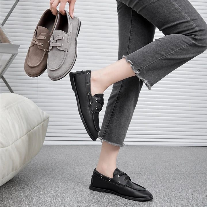 Alexis - Soft Suede Flats
