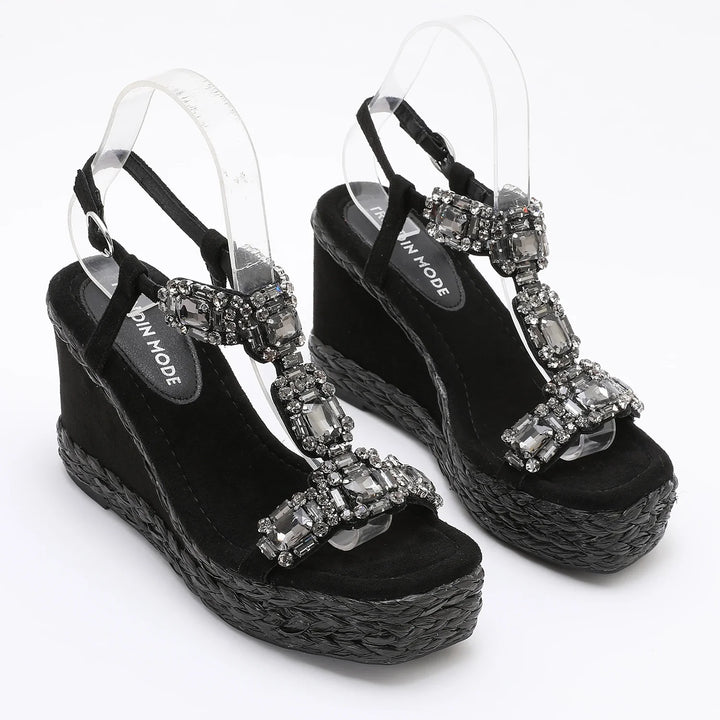 Emily - Luxe Velvet Sandals