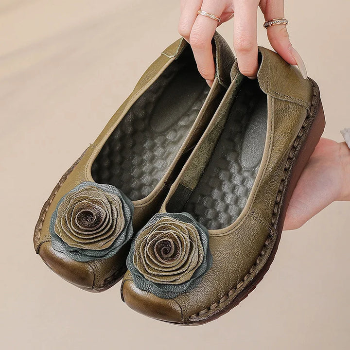 Miranda - Plush Floral Sandal
