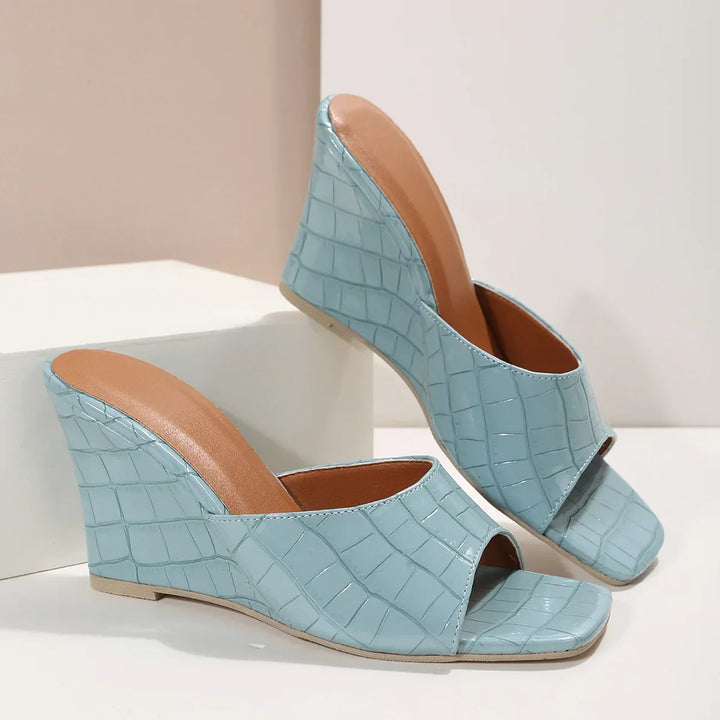 Melody - Sleek Wedge Sandals