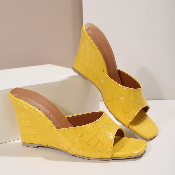 Melody - Sleek Wedge Sandals