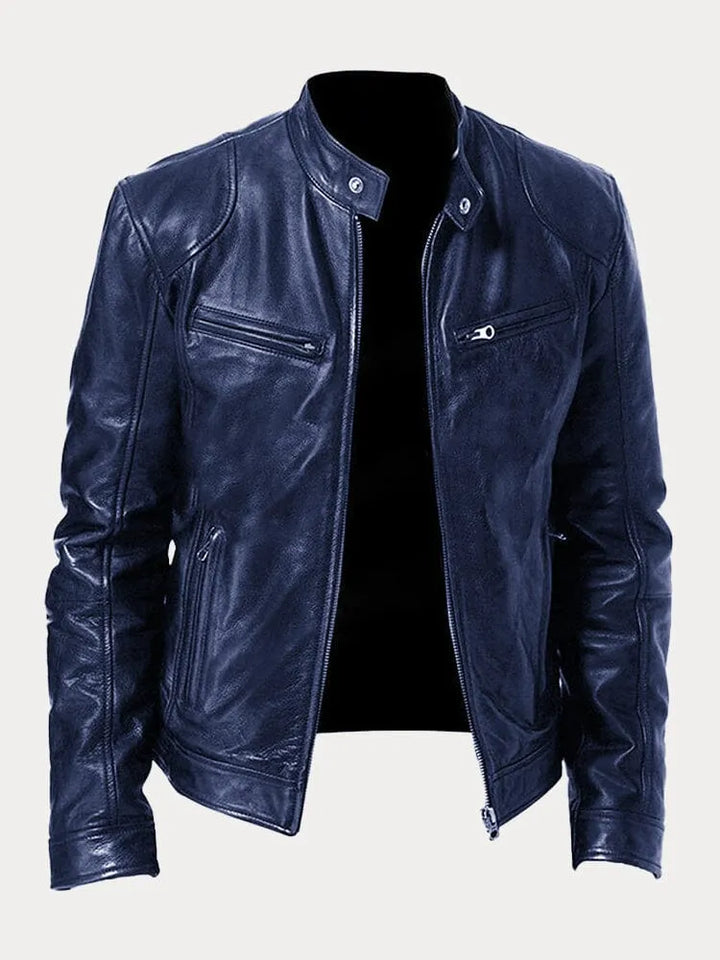 Clayton - Sleek Leather Jacket