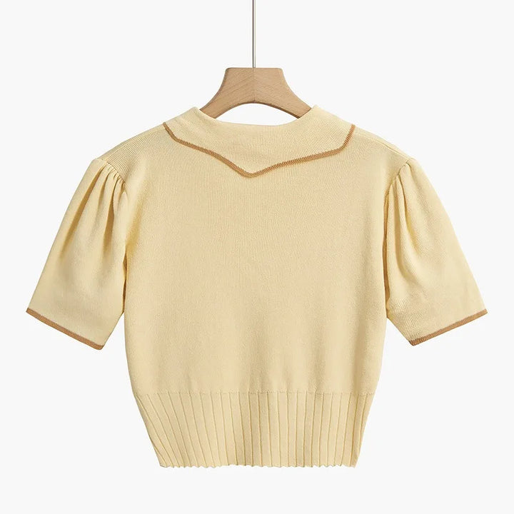 Destiny - Chic Knit Blouse