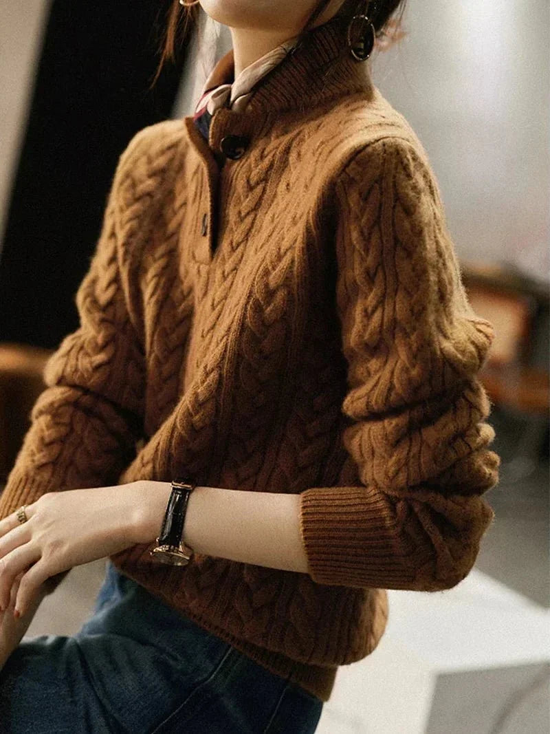 Elliana - Cozy Cable-Knit Sweater