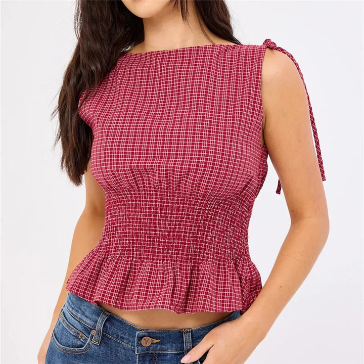 Elena - Soft Textured Blouse