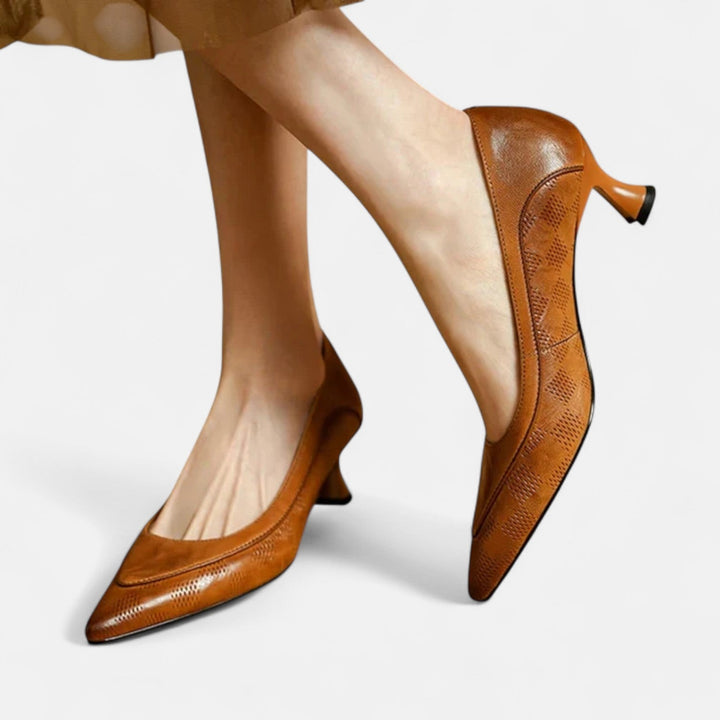 Harley - Sleek Leather Heels