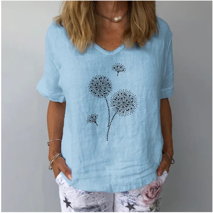 Petra - Airy Cotton Blouse