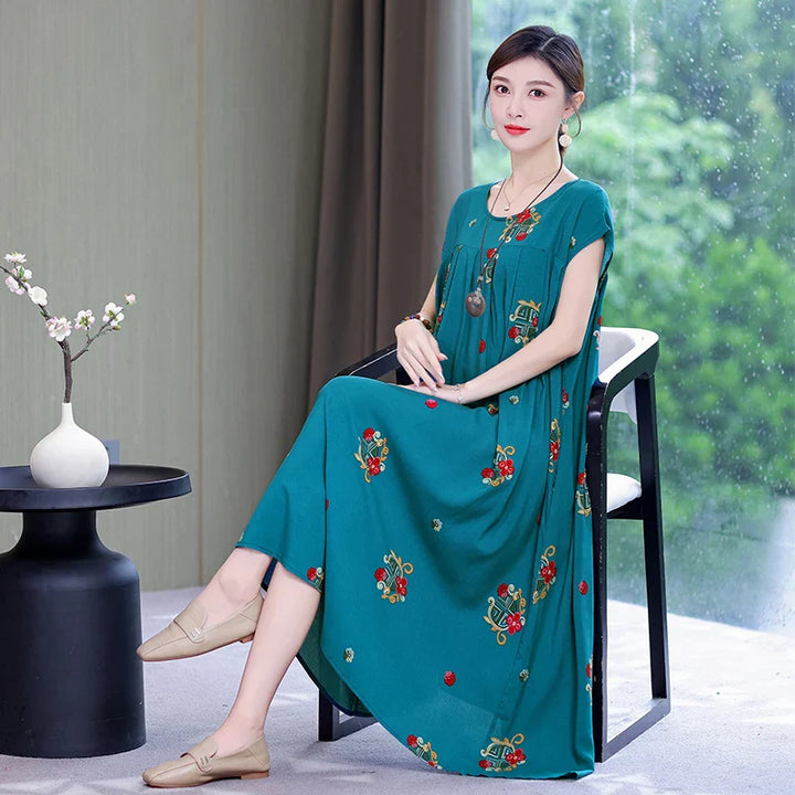 Charlotte - Smooth Floral Dress