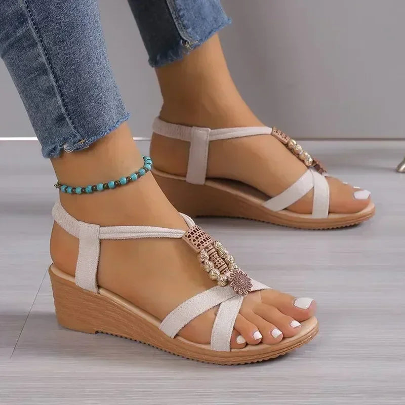 Xylia - Elegant Wedge Sandal