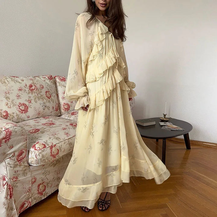 Delilah - Airy Ruffled Dress