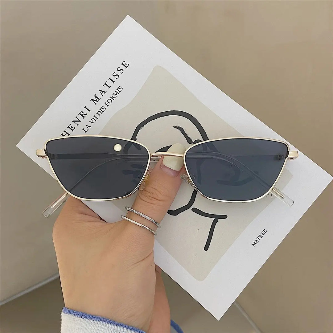 Odette - Sleek Metallic Sunglasses