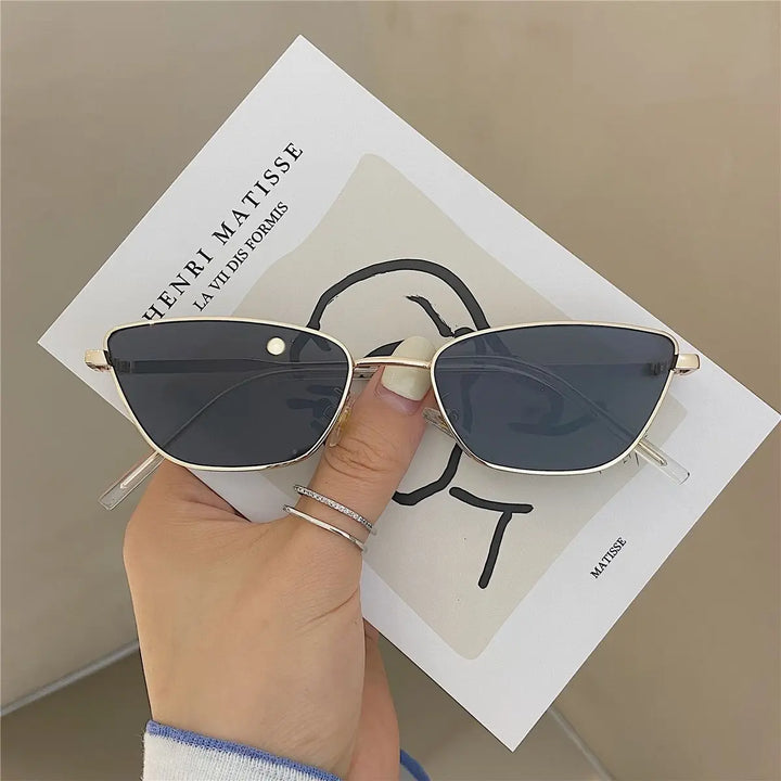 Odette - Sleek Metallic Sunglasses
