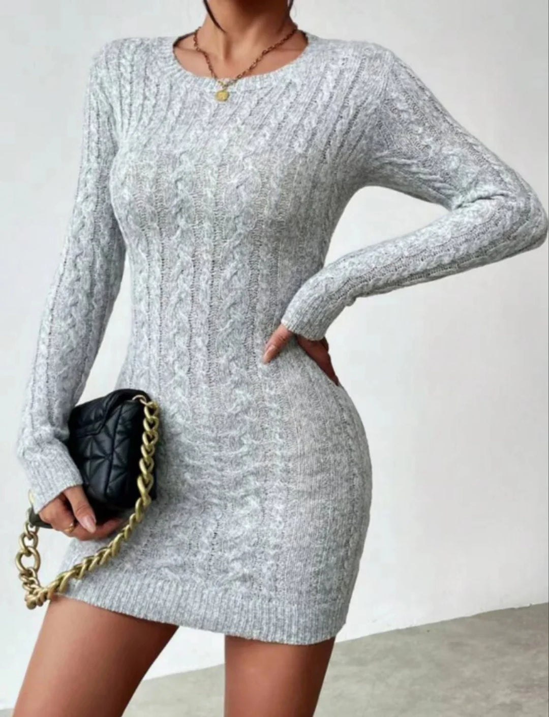 Xena - Cozy Textured Dress