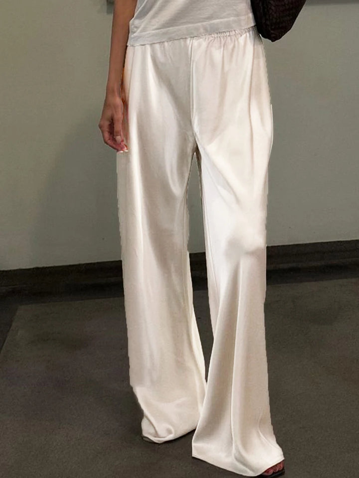 Julia - Luxe Satin Pants