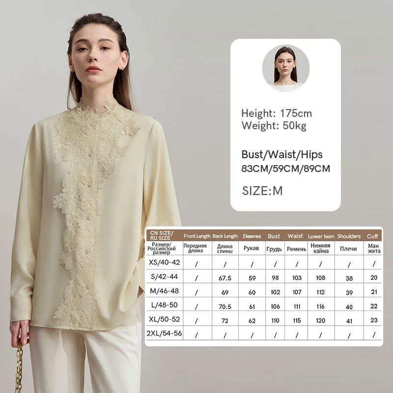 Bernice - Elegant Chiffon Blouse