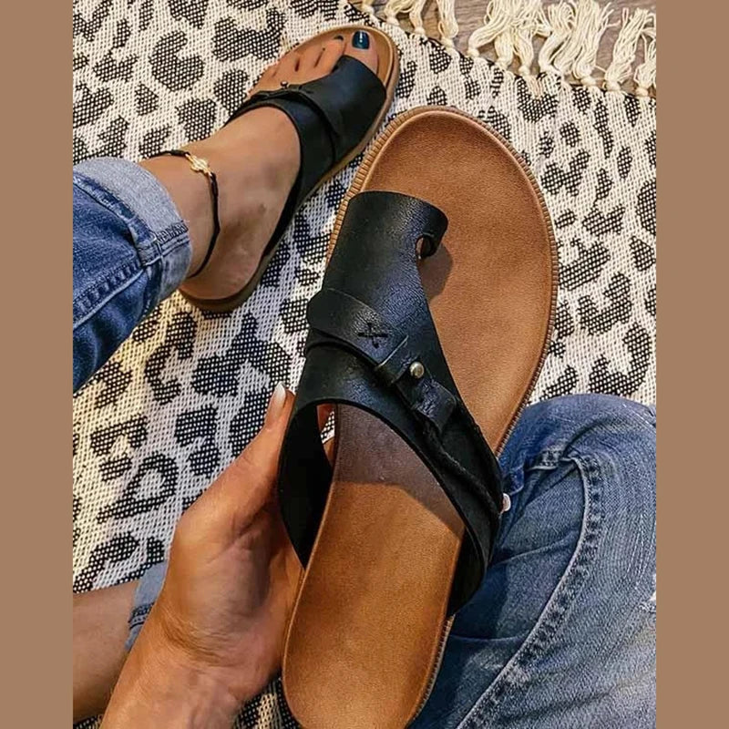 Leah - Soft Leather Sandals