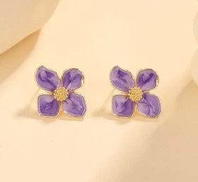 Dixie - Luminous Floral Earrings