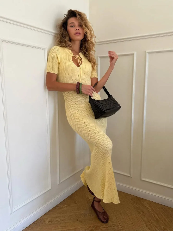 Ziva - Elegant Knit Dress