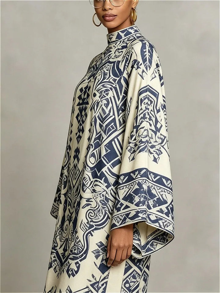 Brynn - Fluid Geometric Dress