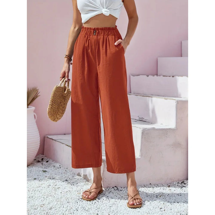 Trinity - Breezy Linen Pants